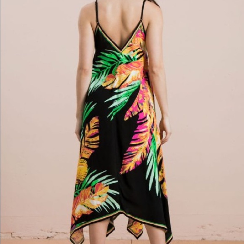 🏝 Tropical Maxi Midi Summer Dress (A) - Picture 3 of 8